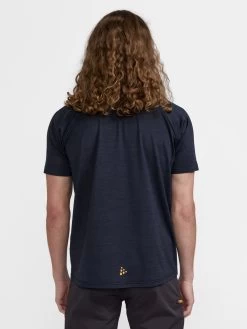 Craft Adv Gravel SS Tee M 10687959 10 Craft Adv Gravel SS Tee M 10687959 -Sportmode Geschäft 1913183 999200 Adv Gravel SS Tee M Closeup2