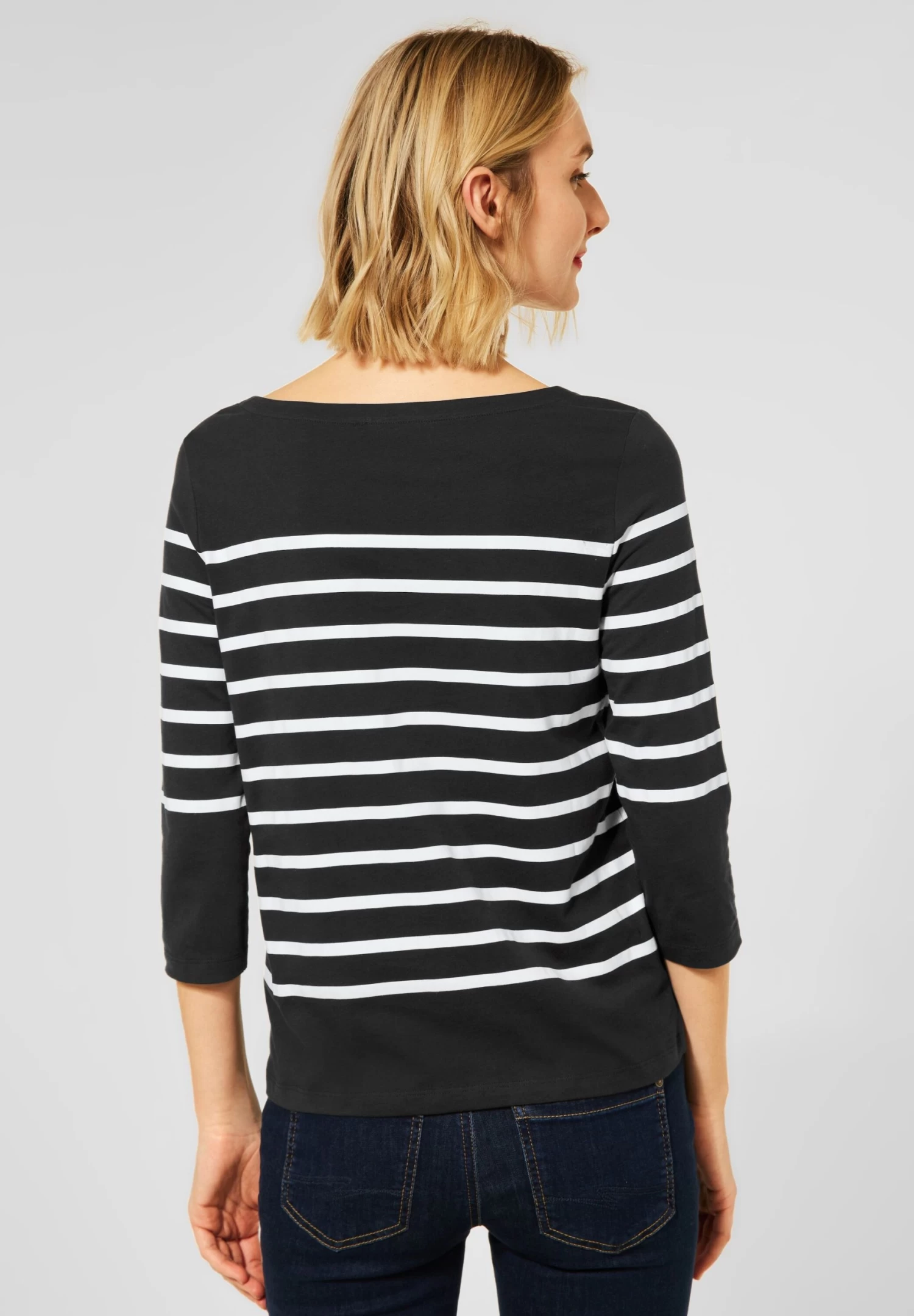 Street One Shirt Mit Streifen 10656495 4 Street One Shirt Mit Streifen 10656495 – Bild 2