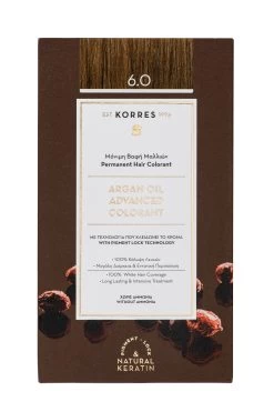 KORRES ARGAN OIL Hochentwickelte Haarcoloration Dark Blonde / Dunkelblond 6.0 10688410