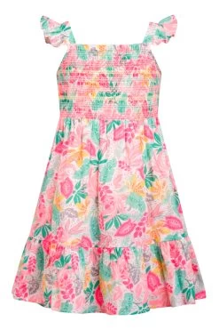 Happy Girls Buntes Kleid Mit Tropical Muster 10684997