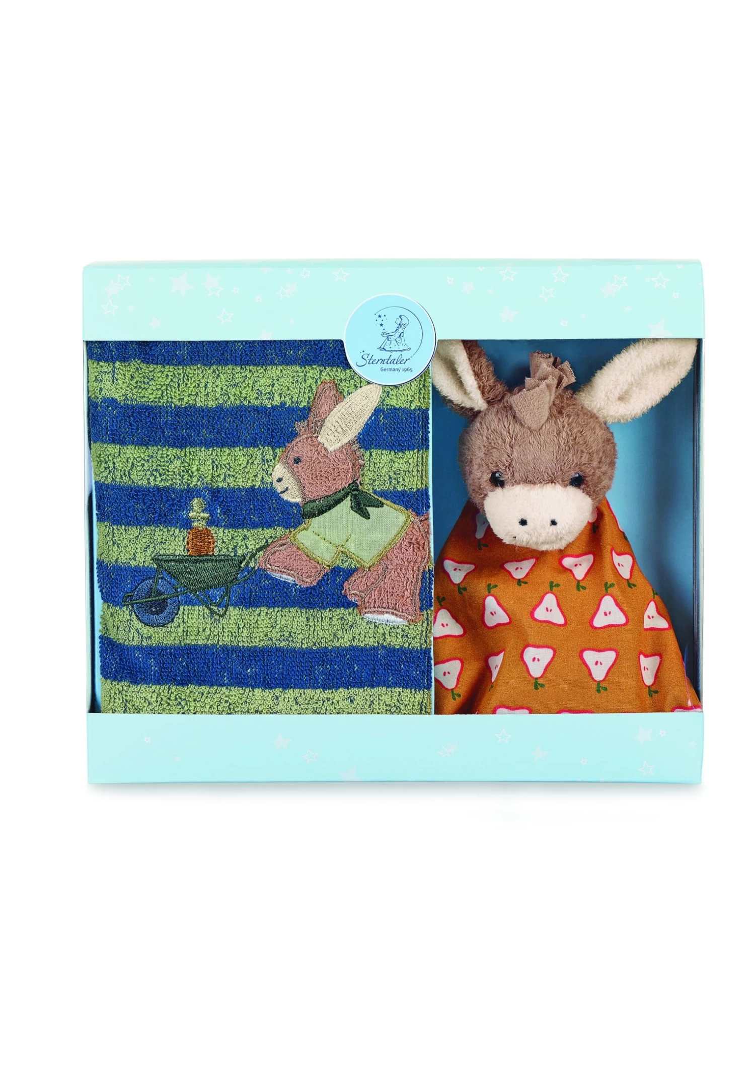 Sterntaler Baby Geschenk-Set Esel Emmilius Basilikumgrün 10647922 3 Sterntaler Baby Geschenk-Set Esel Emmilius Basilikumgrün 10647922