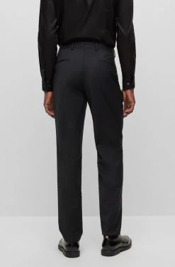 Boss BUSINESS-HOSE AUS WOLL-MIX 10665701 -Sportmode Geschäft BOSS Black PreSpring 23 1 50479999 4