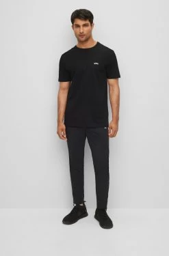 Boss Green T-SHIRT AUS BIO-BAUMWOLLE MIT RUNDHALSAUSSCHNITT UND GESCHWUNGENEM LOGO 10645700 -Sportmode Geschäft BOSS Green PreSpring 23 1 50469045 2