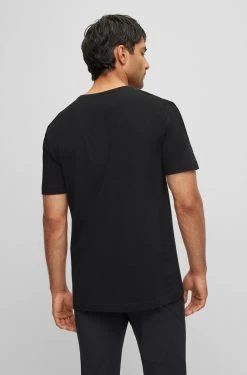 Boss Green T-SHIRT AUS BIO-BAUMWOLLE MIT RUNDHALSAUSSCHNITT UND GESCHWUNGENEM LOGO 10645700 -Sportmode Geschäft BOSS Green PreSpring 23 1 50469045 4