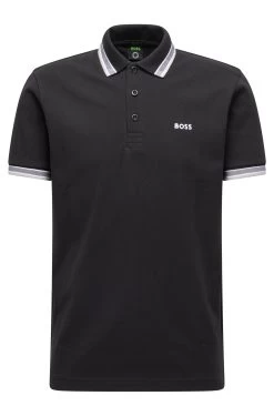 Boss Green POLOSHIRT AUS BIO-BAUMWOLLE MIT KONTRASTFARBENEN LOGO-DETAILS 10645698