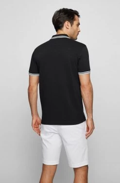 Boss Green POLOSHIRT AUS BIO-BAUMWOLLE MIT KONTRASTFARBENEN LOGO-DETAILS 10645698 -Sportmode Geschäft BOSS Green PreSpring 23 1 50469055 4