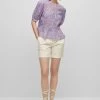 Boss Relaxed-Fit Chino-Shorts Aus Elastischer Bio-Baumwolle 10617774 -Sportmode Geschäft BOSS Womensw SpringSummer 23 118 50447263