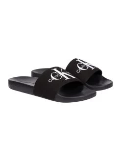 Calvin Klein Monogramm-Slides 10685668 -Sportmode Geschäft Calvin Klein SP2023 BDS YW0YW00103BDS 3