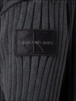 Calvin Klein Jeans BADGE GMD SWEATER 10675335 -Sportmode Geschäft Calvin Klein WI2023 BEH J30J322455BEH 4