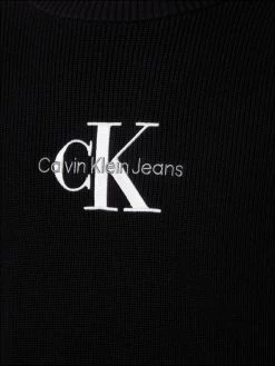 Calvin Klein Jeans Lässiger Monogramm-Pullover 10675291 -Sportmode Geschäft Calvin Klein WI2023 BEH J30J322460BEH 5