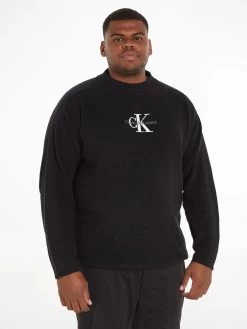 Calvin Klein Jeans Lässiger Monogramm-Pullover 10675291 -Sportmode Geschäft Calvin Klein WI2023 BEH J30J322460BEH 6
