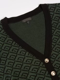 Guess Jacquard-Strickjacke 10674960 -Sportmode Geschäft DETSTILL W2BR55Z2YK2 P84Z