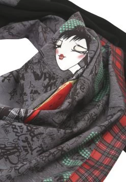 Doris Streich Doris Streich Dreiecks-Tuch Mit Comic Motiv Und Deko-Band. 10677535 -Sportmode Geschäft Doris Streic 222 93 711119 3