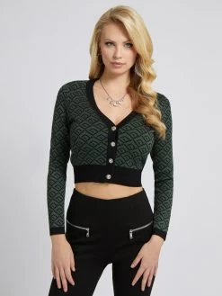 Guess Jacquard-Strickjacke 10674960 -Sportmode Geschäft ECOMM W2BR55Z2YK2 P84Z