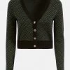 Guess Jacquard-Strickjacke 10674960 -Sportmode Geschäft ECOMM W2BR55Z2YK2 P84Z ALTGHOST