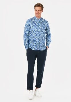 Francesco Fabbri Hemd Stand Up 1/1 Arm Print 10647861