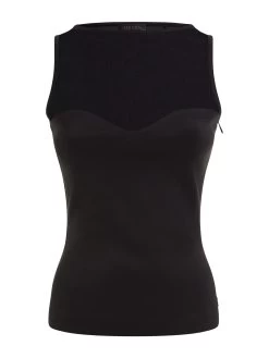 Guess ESTEFANA Top 10703212 -Sportmode Geschäft GHOST W3RP29KAZS0 JBLK