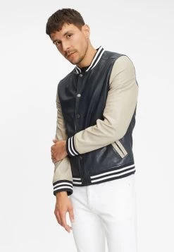 Gipsy Lederblouson 10681296 -Sportmode Geschäft GMBluno 2 LAORV navy beige 2m