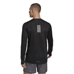 Adidas Own The Run Laufshirt Langarm 10680736 -Sportmode Geschäft HM8436 5 APPAREL On Model Back View transparent