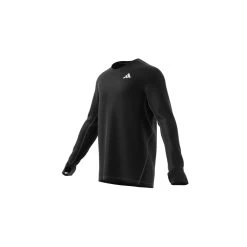 Adidas Own The Run Laufshirt Langarm 10680736 -Sportmode Geschäft HM8436 9 APPAREL ZIP Turntable 3d 8 transparent