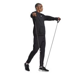 Adidas Train Icons 3-Streifen Training Hoodie 10680761 -Sportmode Geschäft HS7513 6 APPAREL On Model Walking View transparentgaM2XnmYxnPmR