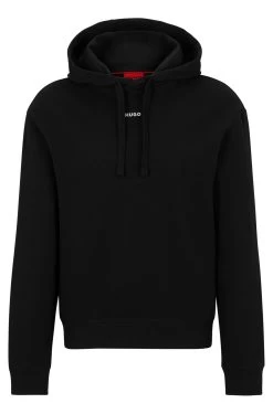 Hugo Relaxed Fit Hoodie Mit Kontrast-Logo 10683559