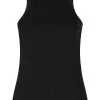 Hugo ÄRMELLOSES SLIM-FIT TOP AUS GERIPPTER BAUMWOLLE Classic Tank 10663969 -Sportmode Geschäft HUGO Womensw FallWinter 22 001 50478532
