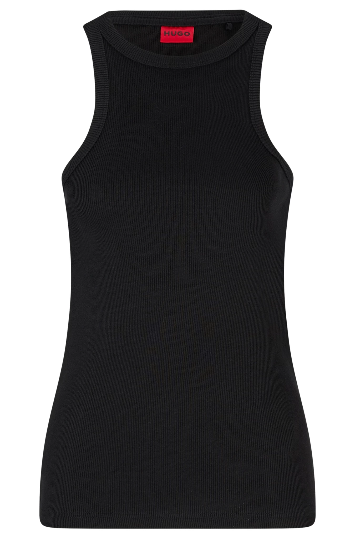 Hugo ÄRMELLOSES SLIM-FIT TOP AUS GERIPPTER BAUMWOLLE Classic Tank 10663969 3 Hugo ÄRMELLOSES SLIM-FIT TOP AUS GERIPPTER BAUMWOLLE Classic Tank 10663969