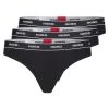 Hugo DREIER-PACK TANGAS AUS STRETCH-BAUMWOLLE MIT LOGO AM BUND TRIPLET THONG STRIPE 10682304