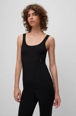 Hugo ZWEIER-PACK Tops TWIN VEST 10682308 -Sportmode Geschäft HUGO Womensw PreFall 22 001 50469682 4