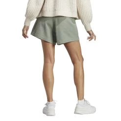 Adidas Future Lounge Terry Loop Shorts 10680689 -Sportmode Geschäft HZ1602 4 APPAREL On Model Back View transparent