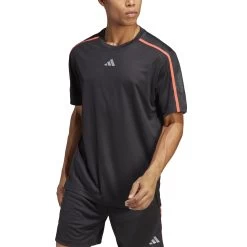 Adidas Workout Base T-Shirt 10680744 -Sportmode Geschäft IB7896 4 APPAREL On Model Front View transparent