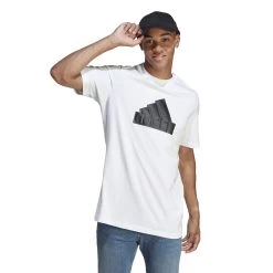 Adidas Future Icons Badge Of Sports T-Shirt 10680770 -Sportmode Geschäft IC3710 3 APPAREL On Model Standard View transparent