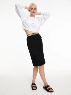 Calvin Klein Jeans Rock TIE DETAIL MIDI 10683645