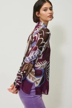 Luisa Cerano Bluse Mit Flower-Print 10713029 -Sportmode Geschäft Luisa Cerano HW 2023 VKP1 7099 2883903531 7099 3