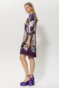 Luisa Cerano Kleid Mit Flower-Print 10713024 -Sportmode Geschäft Luisa Cerano HW 2023 VKP1 7099 7884503547 7099 3