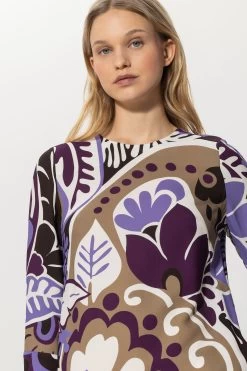 Luisa Cerano Kleid Mit Flower-Print 10713024 -Sportmode Geschäft Luisa Cerano HW 2023 VKP1 7099 7884503547 7099 5