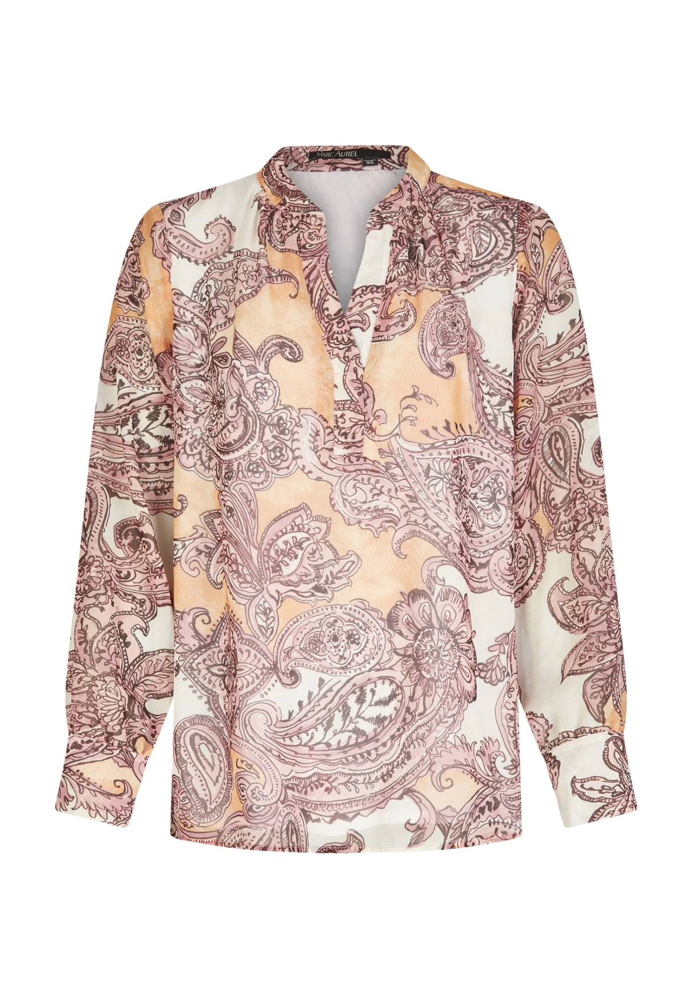 Marc Aurel Schlupfbluse Mit Maxipaisleyprint 10717034 3 Marc Aurel Schlupfbluse Mit Maxipaisleyprint 10717034