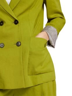 Marc Cain Doppelreihiges Leinensakko 10714197 -Sportmode Geschäft Marc Cain Co FrhjahrSommer 2023 525 UC3418W47 4