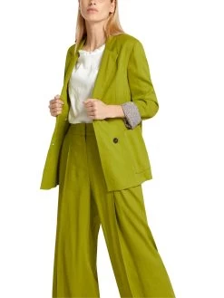 Marc Cain Doppelreihiges Leinensakko 10714197 -Sportmode Geschäft Marc Cain Co FrhjahrSommer 2023 525 UC3418W47 6