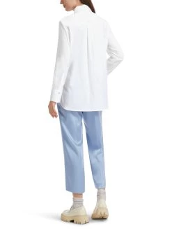 Marc Cain Bluse Mit Verlängertem Rücken 10725085 -Sportmode Geschäft Marc Cain Co HerbstWinter 2023 100 VC5110W71 3