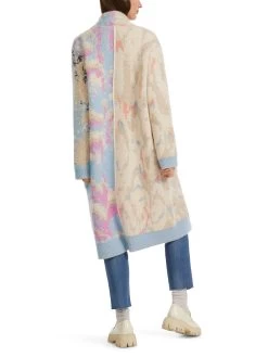 Marc Cain In Deutschland Gestrickter Mantel 10725067 -Sportmode Geschäft Marc Cain Co HerbstWinter 2023 321 VC1104M10 3