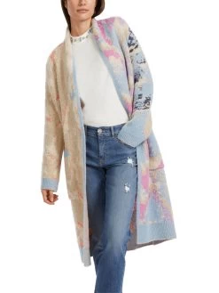 Marc Cain In Deutschland Gestrickter Mantel 10725067 -Sportmode Geschäft Marc Cain Co HerbstWinter 2023 321 VC1104M10 5