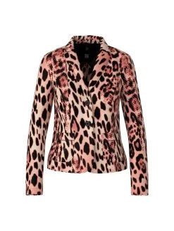 Marc Cain Blazer Mit Leo-Print 10725364