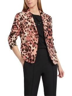 Marc Cain Blazer Mit Leo-Print 10725364 -Sportmode Geschäft Marc Cain Sp HerbstWinter 2023 278 VS3408J07 5