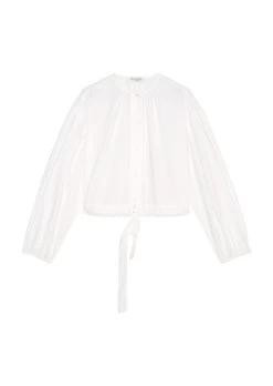 Marc O'Polo Marc O´Polo Kurze Bluse Mit Tunnelzug Am Saum 10699574