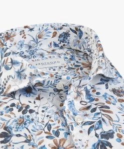 Profuomo Businesshemd Slim Fit 10718674 -Sportmode Geschäft PPUH10041A 100