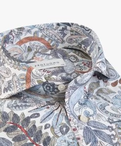 Profuomo Businesshemd Slim Fit 10718672 -Sportmode Geschäft PPUH10041B 100