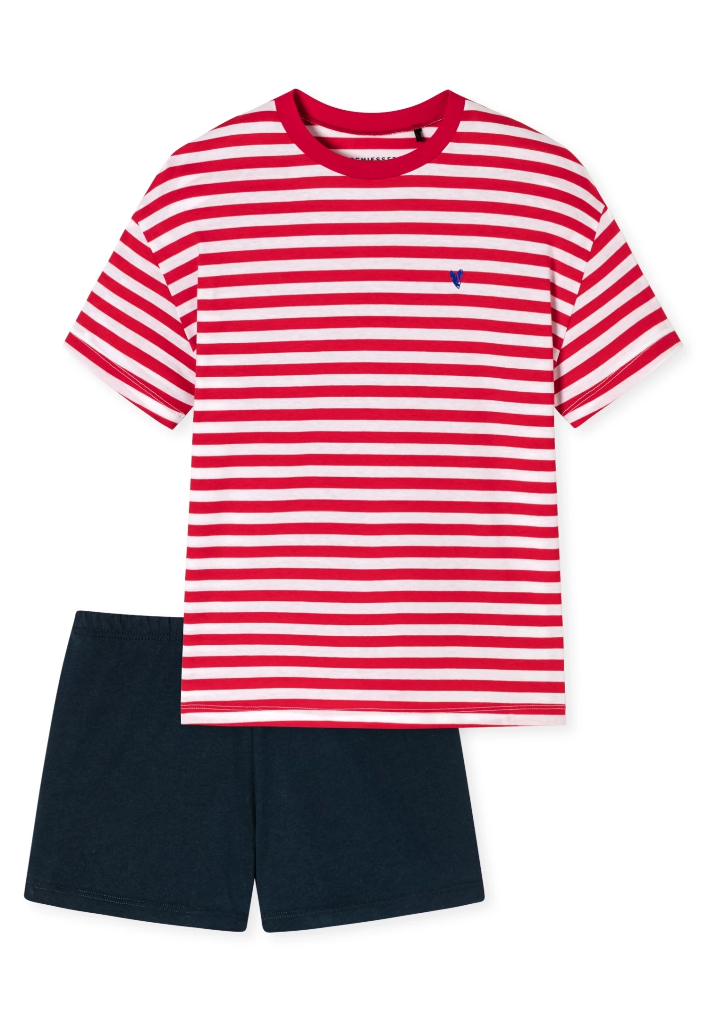 Schiesser Schlafanzug Kurz 10714130 3 Schiesser Schlafanzug Kurz 10714130