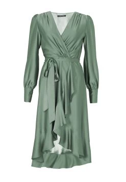 Swing Day Cocktailkleid Aus Nachhaltigen Satin Chiffon 10705370